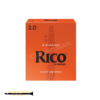 RICO BY D'ADDARIO Bb CLARINET REEDS (Strength 2, 10-pack)