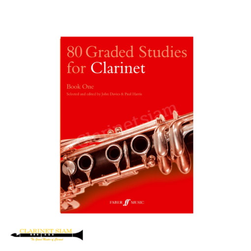 80 Graded Studies for Clarinet Book One