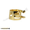Woodstone Bass Clarinet Ligature in Gold Plate